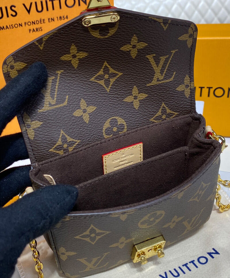 Louis Vuitton Micro Metis M81267 Brown